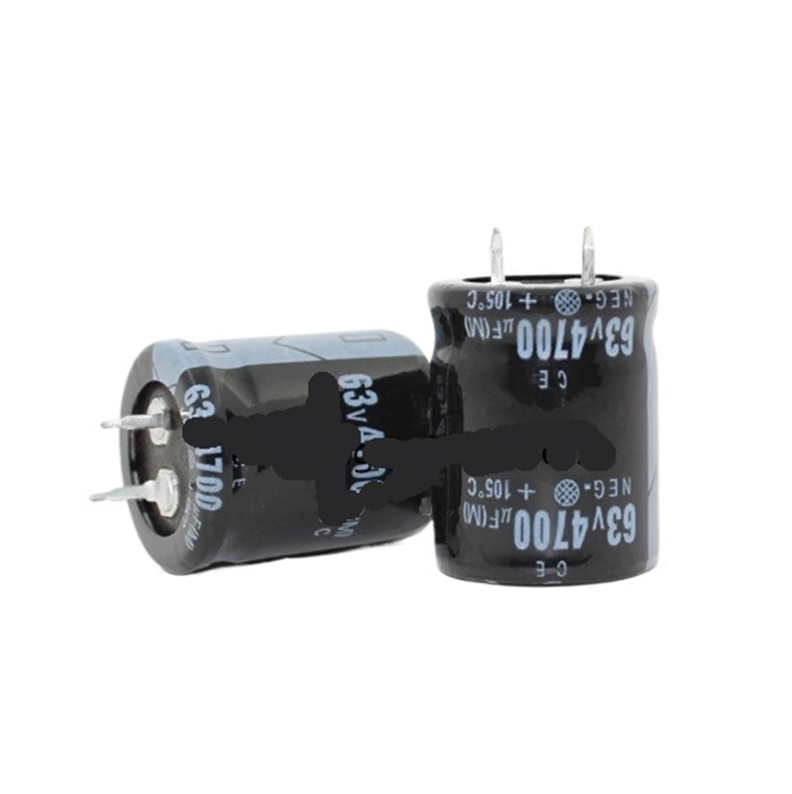 Condensateur 4700UF 63V 22X40mm électrolytique pour réparation alimentation et ampli