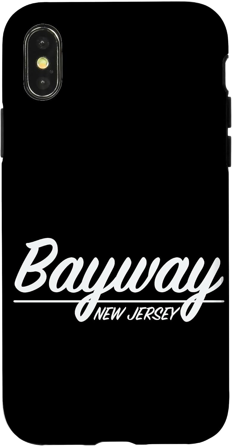 Retro Script Bayway Linden Elizabeth NJ Hometown New Jersey Case for iPhone 13 Pro image 5