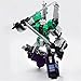 YOYOL Transformers Kingdom Juguetes de Transformador MF27 MF-27G Sixshot G1 Figura de acción Juguetes (Color: MF-27D) Figura de acción de Optimus Prime (Color : Mf-27g)