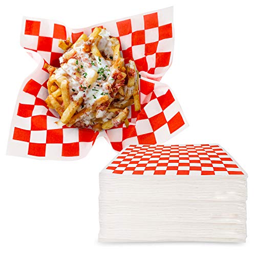 Buy Deli Paper Sheets (1000 Count) 12Inch Red Checkered Square