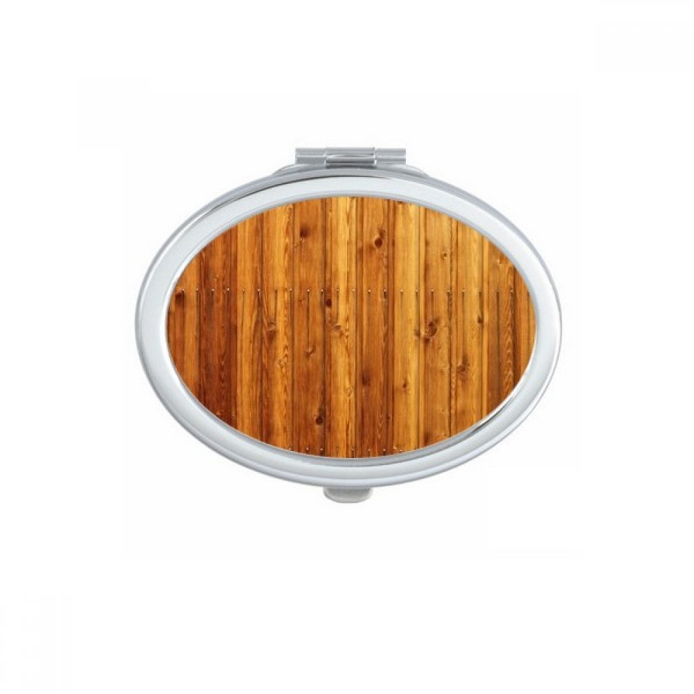 Miroir compact de poche ovale pour &eacute;viter les bavures de maquillage en d&eacute;placement