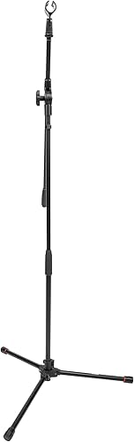 Miniatura 8 de Gator Frameworks Soporte de micrófono trípode ligero con pluma de una sola sección (GFW-MIC-1500)