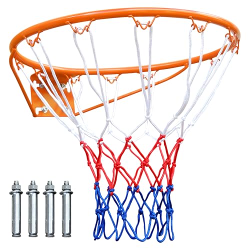 Panier de basket mural standard 45cm pour s'entraîner dans son jardin