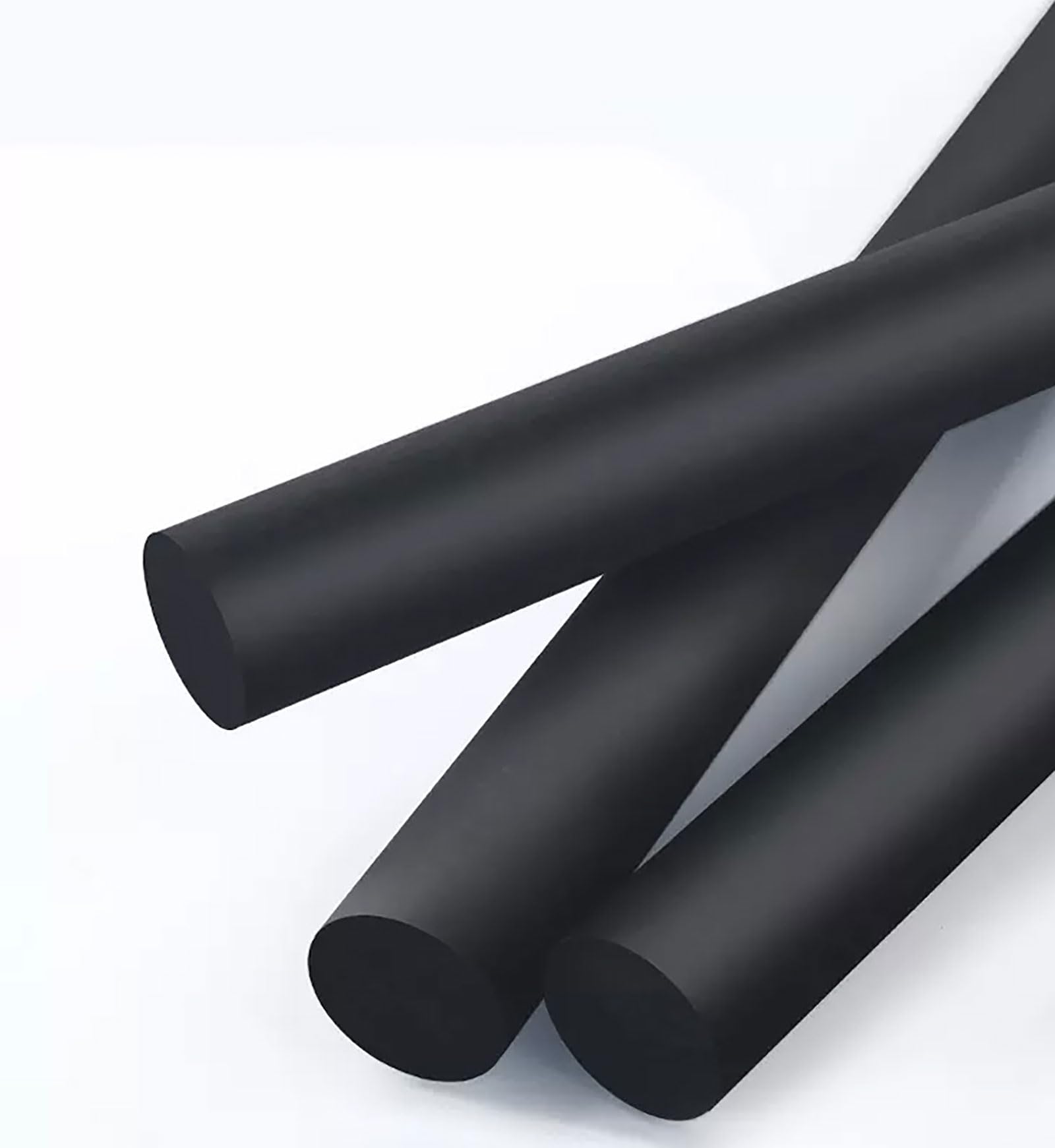 4 Stück Länge 500 mm Nylonstange, Kunststoffstange, Rundstange Robuste Stange Massiv, Durchmesser 15–30 mm(30mm)