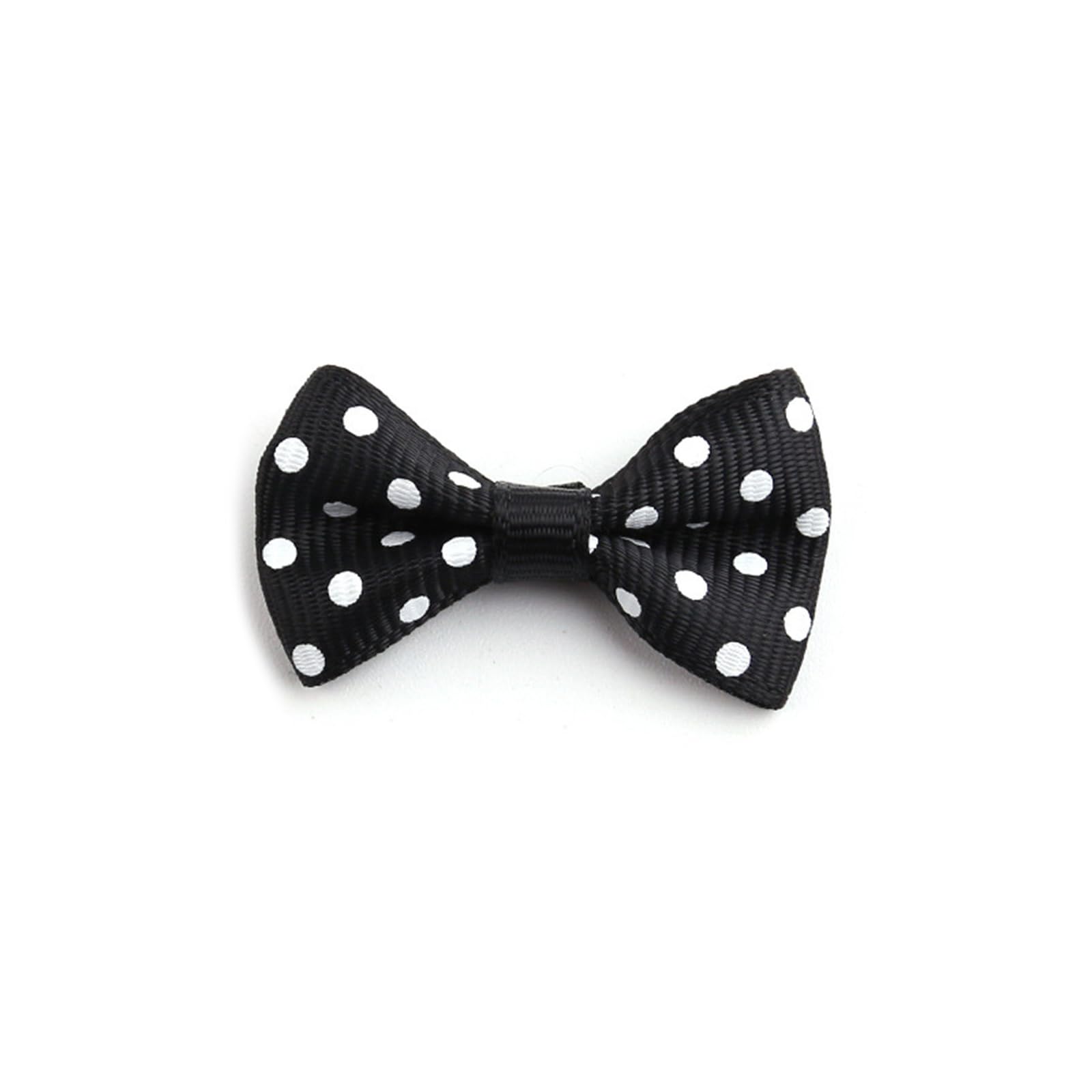Buxuaaaa 500Pcs Colorful Dot Bowknot for Making Hair Pin Hair Bow, Grosgrain Ribbon Bow Embellishments for Wrap Making