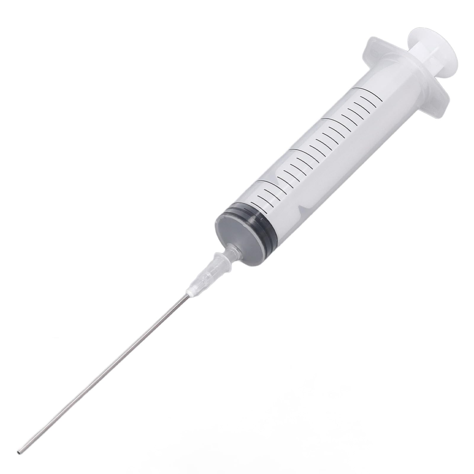 Vikye Imprimantes D'injection D'encre Seringue 20 Ml avec Aiguille Plate 10 Cm pour PP et Acier Inoxydable