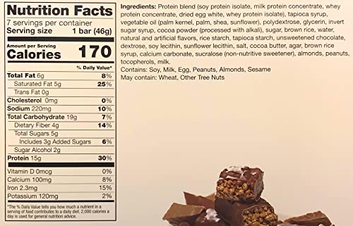 Barra de proteína Proti King con 15g proteína sabor Choc-A-Lot miniatura 2