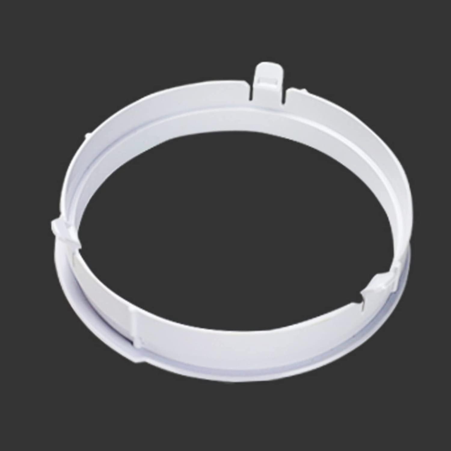 Interfaz de conector de tubo de manguera Interfaz de conducto de escape de aire acondicionado Adaptador de conector ABS RV para aire acondicionado móvil KYR-35 White1 5