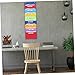 STOBOK Wall Hanging Storage Bag Office File Organizer Wall Pockets Organizer No Fading Tear Resistant Suitable for Home Office
