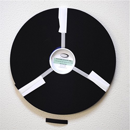 Beta BioThane Meterware 3,6 mm dick (Superheavy) - in Schwarz und 32 mm breit I schmutz- und wasserabweisend - bis zu 30m lang