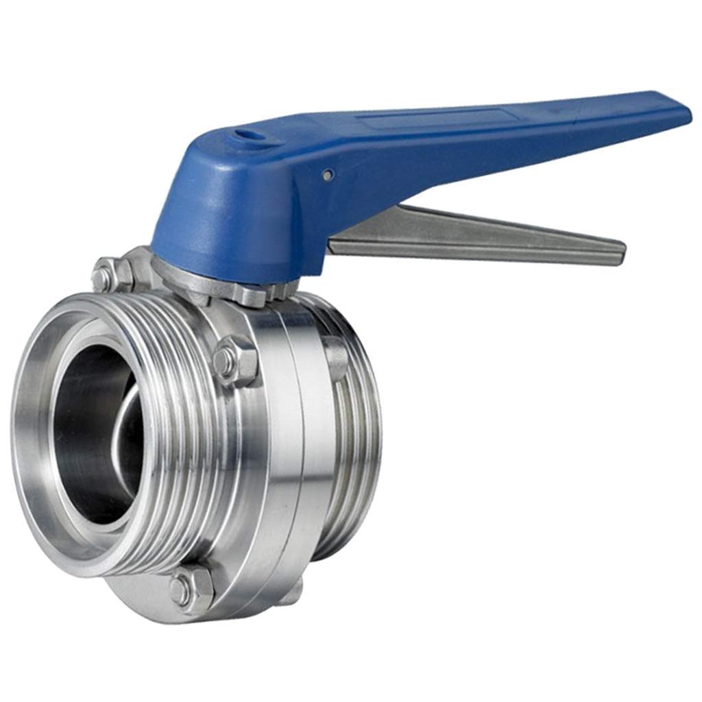 Edelstahl Absperrventil Absperrhahn Kugelventil mit Auslösegriff für Chemische Industrie (25 mm)