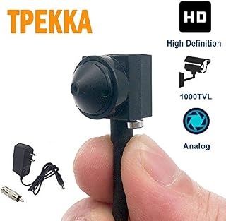 Mini Spy Hidden Camera HD 1000TVL Small Portable Wired Spy Camera Pinhole Convert
