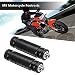 2 Unids Cnc Motocicleta Reposapiés Traseros Universal M8 Antideslizante Reposapiés Clavijas Pedales...