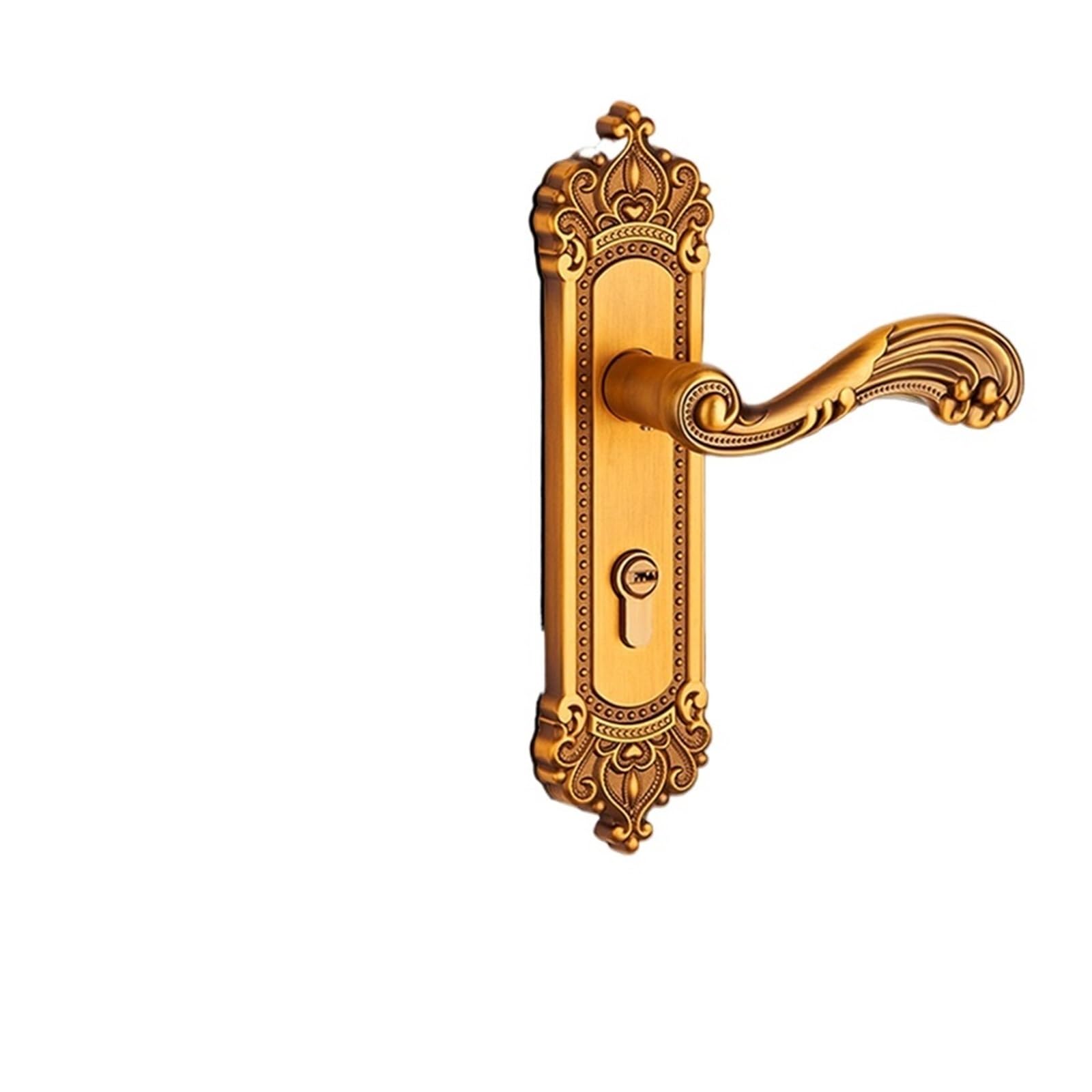 Aepqbgqj One Color Black Silent Mechanical Door Lock Bedroom Project Hardware