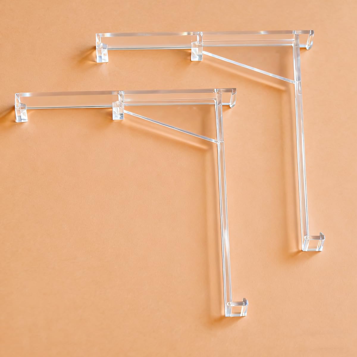 6 pezzi clip plastica per tende verticali, fissaggio nascosto