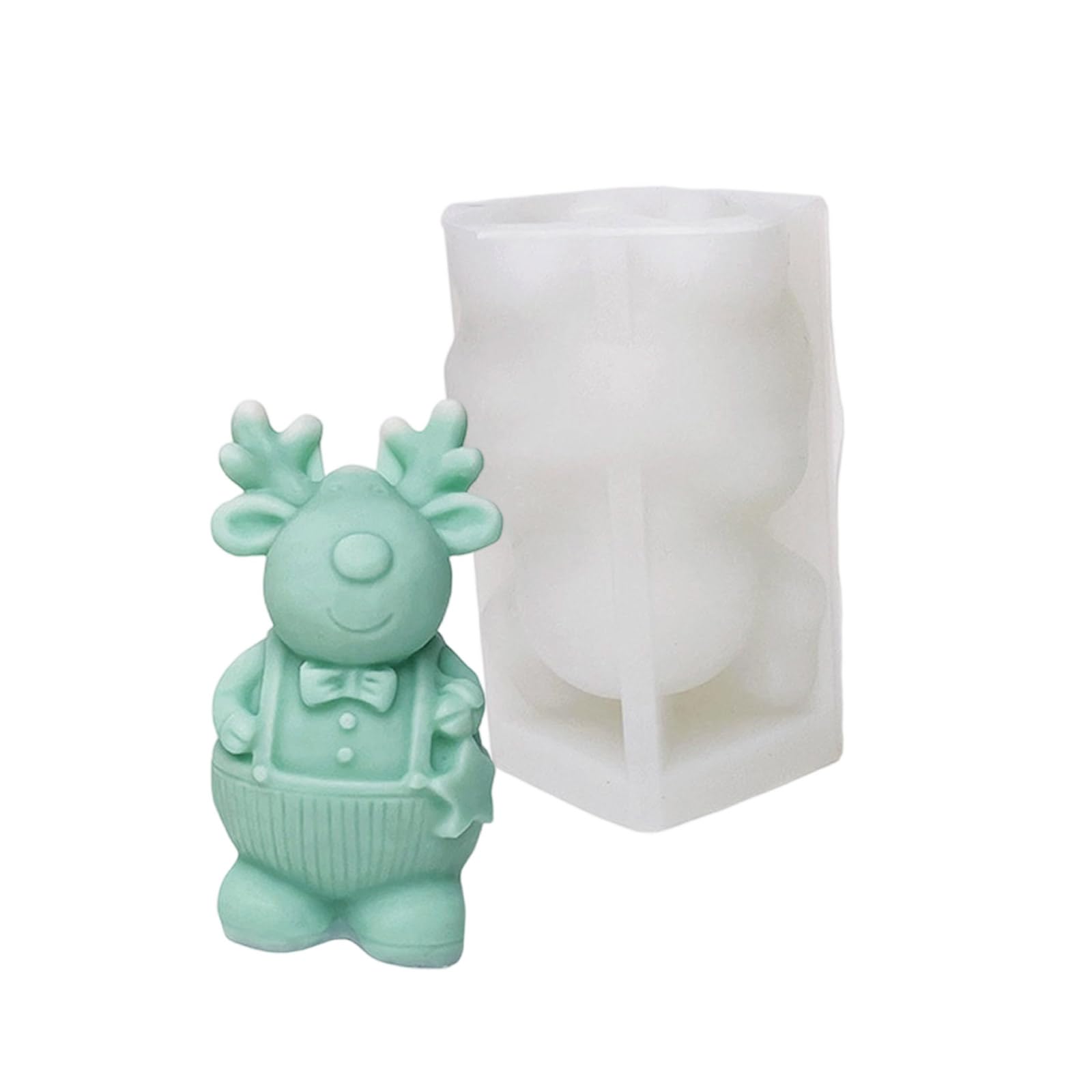 Oxxggkao 8907S Food Safe Silicone Christmas Reindeer And Tree Designs For And Baking Christmas Deer Silicone