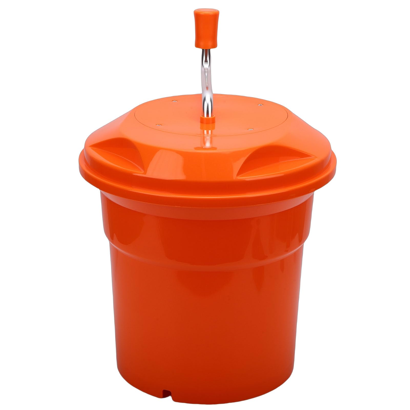 GOWENIC Centrifuga per Insalata Grande da 12 Litri |Essiccatore per Verdure Manuale con Freno per, Uso Commerciale e Domestico