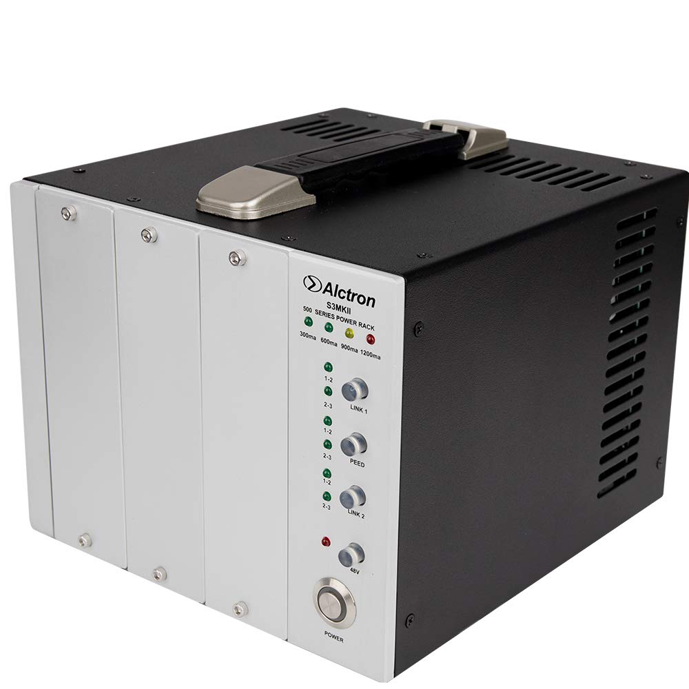 Alctron S3MKII 500 Series 3-Slot Rack Lunchbox Workhorse Power
