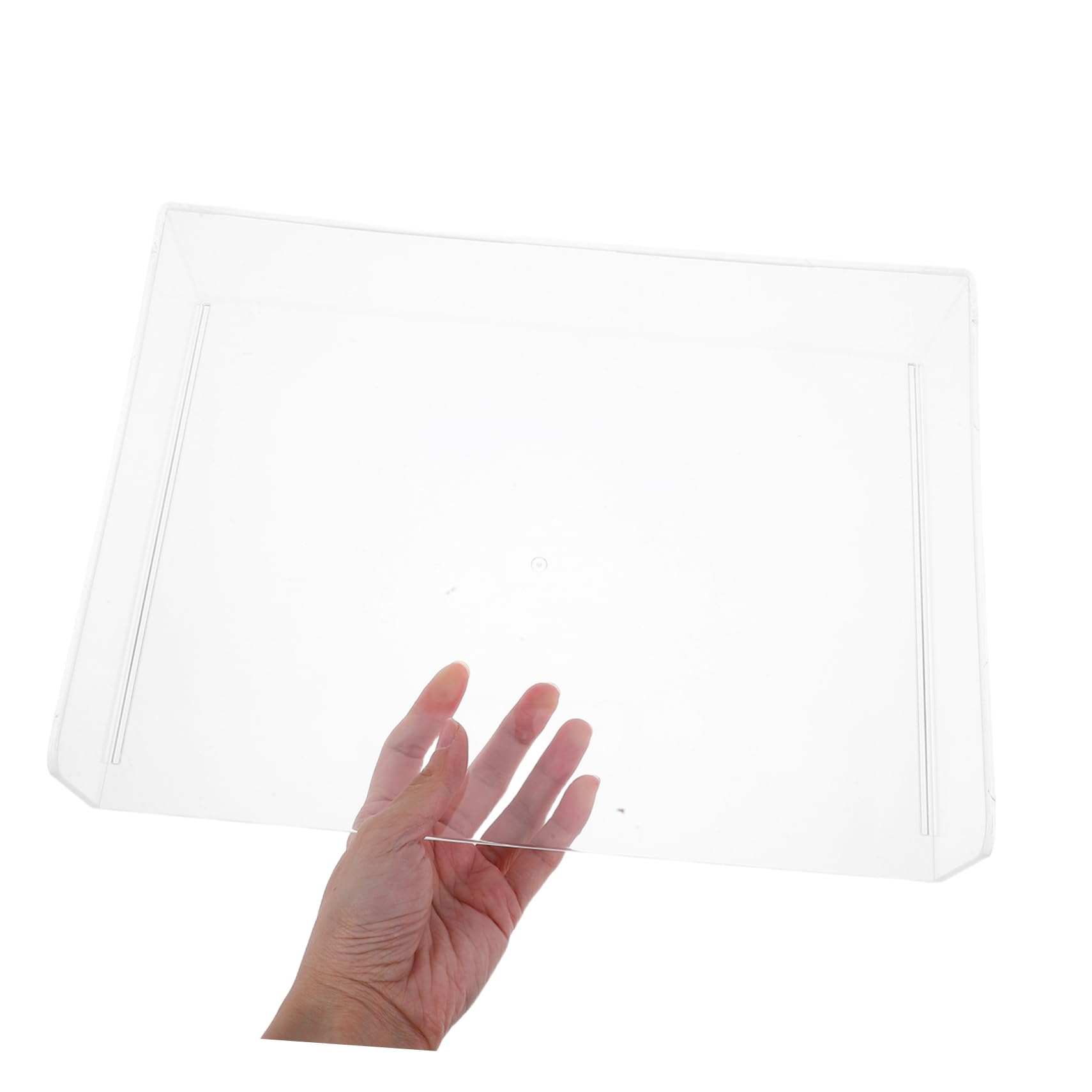 Bureau en acrylique – Bac à documents empilable pour fournitures de bureau à domicile, porte-documents, lettres et papier, solution de rangement élégante pour un espace de travail efficace