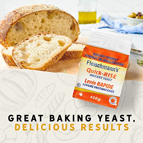 Fleischmann's Levure instantanée à montée rapide, mélanges à pain
