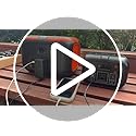 SinKeu Portable Power Station 600W, 296Wh/80000mAh Backup Lithium Battery Pack Bank, 110V Pure Sine Wave AC Outlet Solar Generator for Camping Emergency RV Outdoor Hurricane Supplies