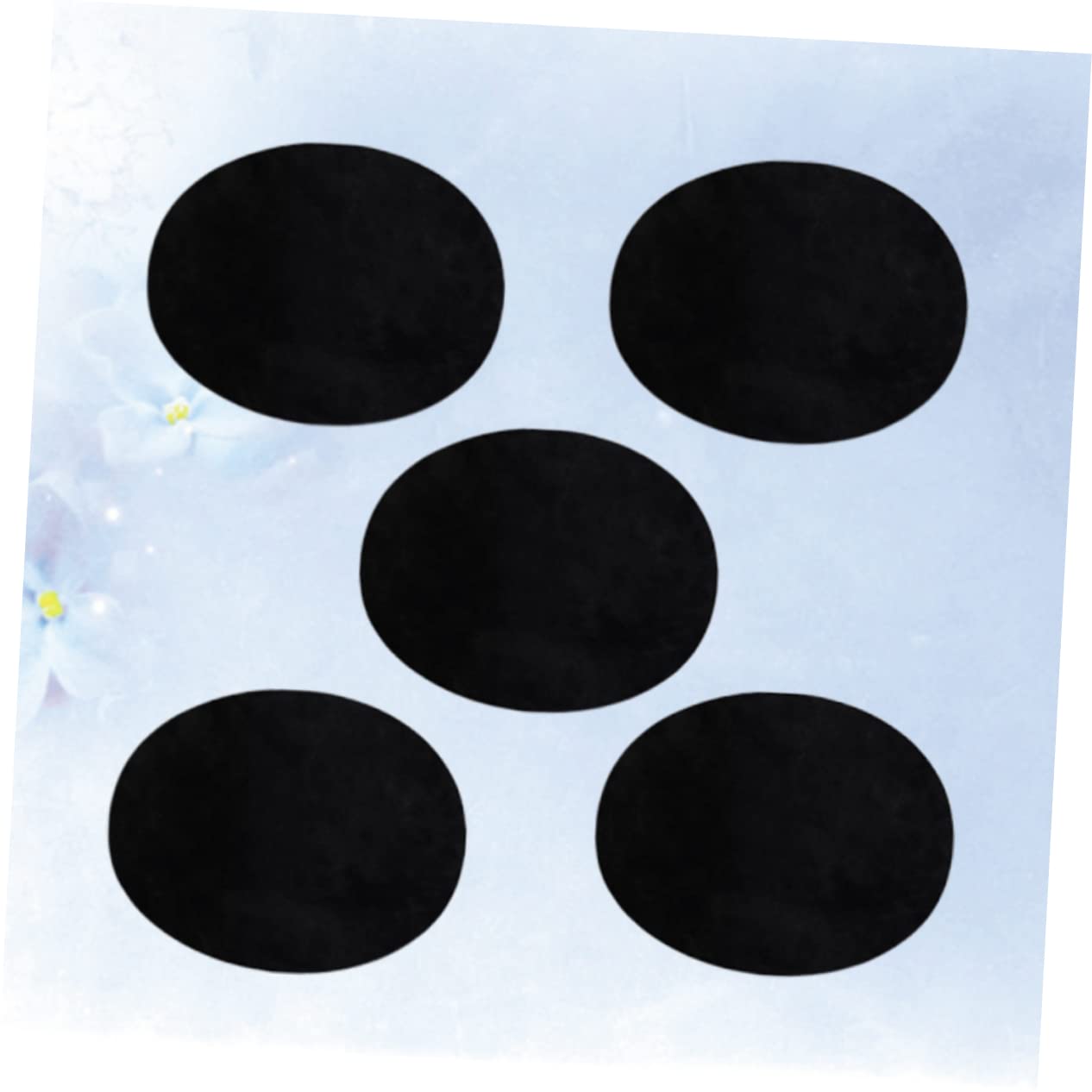 SEWACC 75stücke Wildlederstoff Oval Patches Selbstklebende Aufnäher Für Kleidung Pullover Applikationen Patchwork Zum Reparieren Und Dekorieren Von Textilien