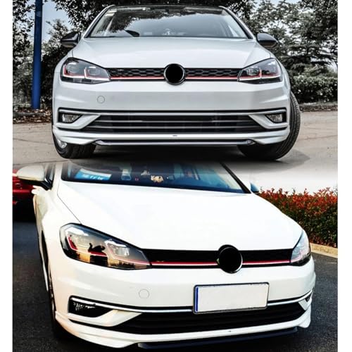 Grille nid d'abeille pour VW Golf MK7.5 calandre pare-chocs noir - 2