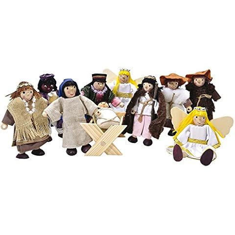 Winzlinge 309-21 Krippenfiguren Set klein - Weihnachten Weihnachtsgeschichtehte Cover