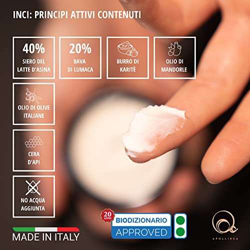 Apollinea Crema Viso Antirughe Uomo e Donna con