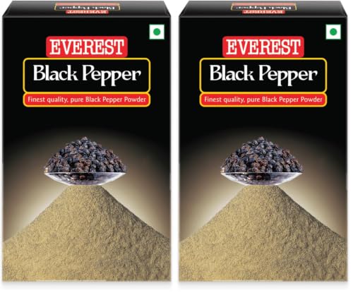 Image of Everest Black Pepper Powder, 100Grams, Pack Of 2