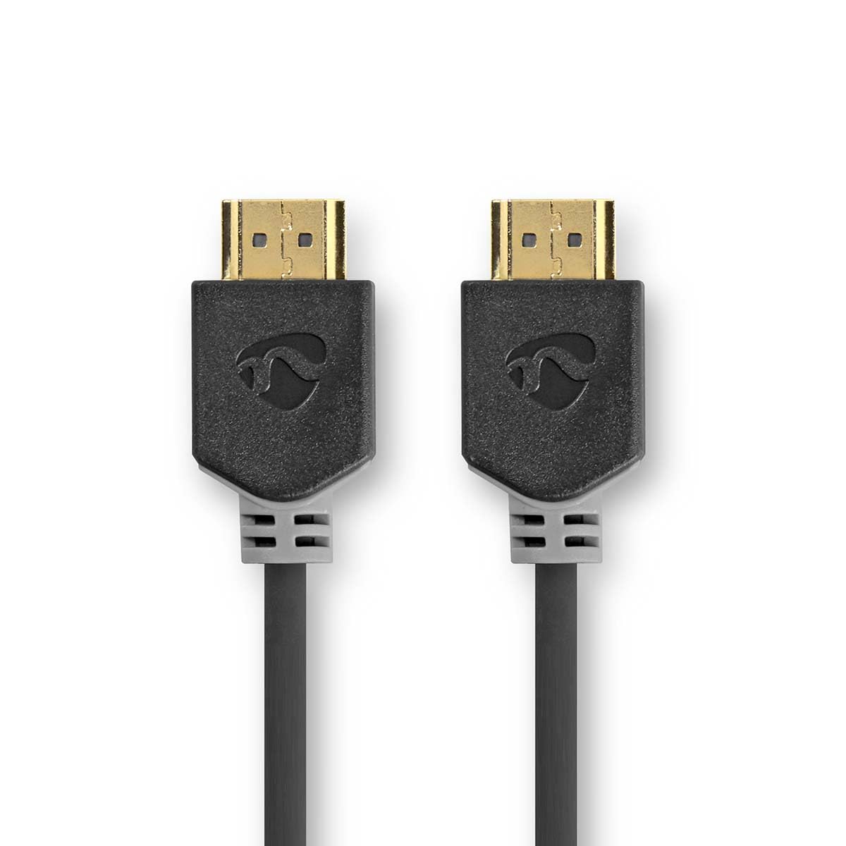 Nedis HDMI Cable 5m High Speed Ultra HD 10K 8K HDMI 2.1 with Ethernet 4K 120Hz 8K 60Hz eARC 48Gbps HDCP2.3 HDR10+ Anthracite