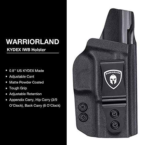 Taurus G2C Holster / G3C Holster, Iwb Kydex - 1.75 Inch Black Oxide Steel Clip Fit: Taurus G2C/G3C/Millennium Pt111 G2/Pt140 Pistol, Inside Waistband Concealed Carry Holster, Adj. Cant & Retention #TOP1