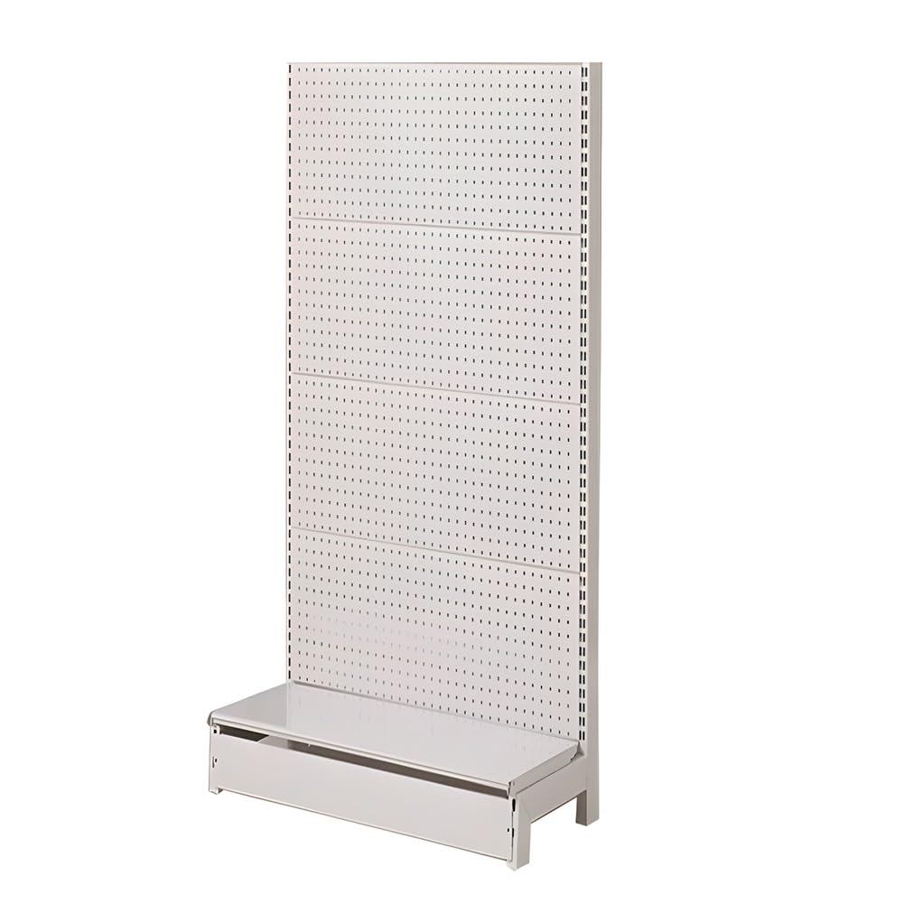 Metalowa płytka z otworami, stojak na żyłkę wędkarską, stojak na nici do szycia, pikowania, haftu(Biały 122x40x135 cm)
