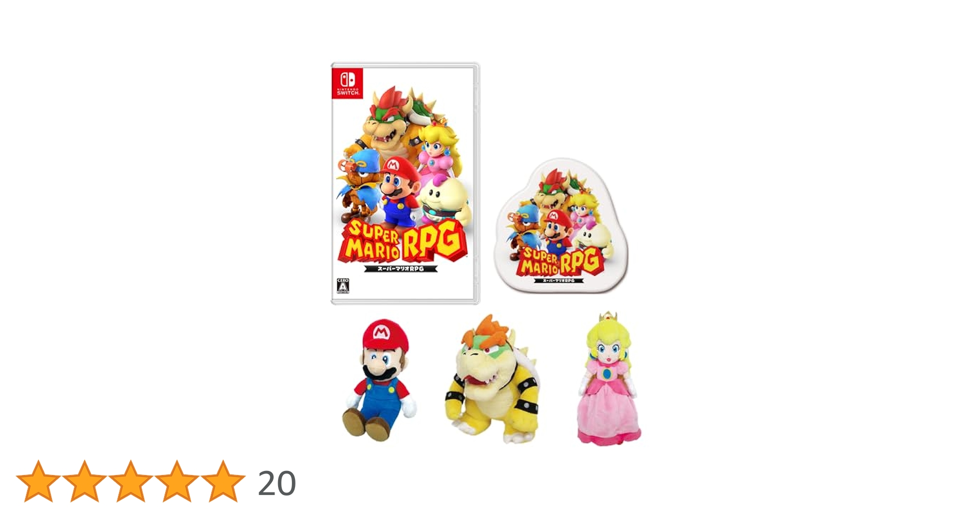 Amazon.co.jp: スーパーマリオRPG -Switch + マリオ・ピーチ