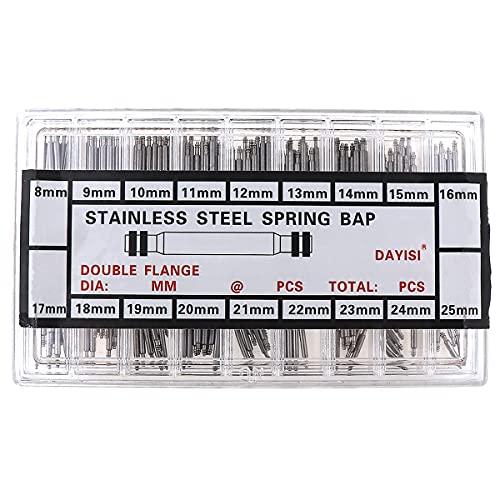 OriGlam Uhrenarmband-Reparatur-Set, Federstege, Verbindungsstifte, Uhrenarmband-Stifte, Armband-Entferner, Federsteg-Werkzeug Cover