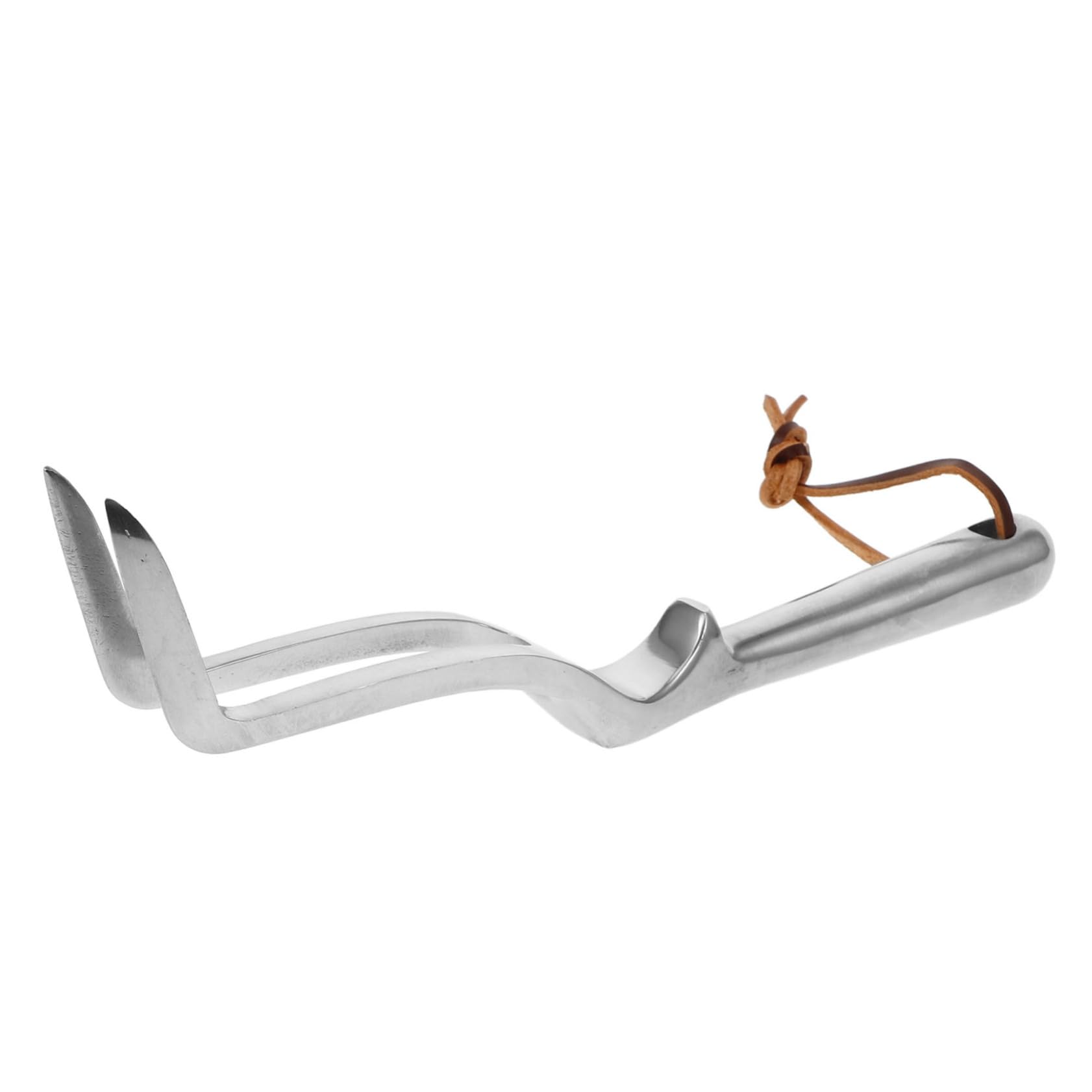 SHINEOFI 3 Stück Mini-Rechen Picker Landschaftsbau Handrechen Gartenrechen für die Gartenarbeit Gartenrake Handkultivator Pflanz Rechen Magnesium-Aluminium-Legierung Silver
