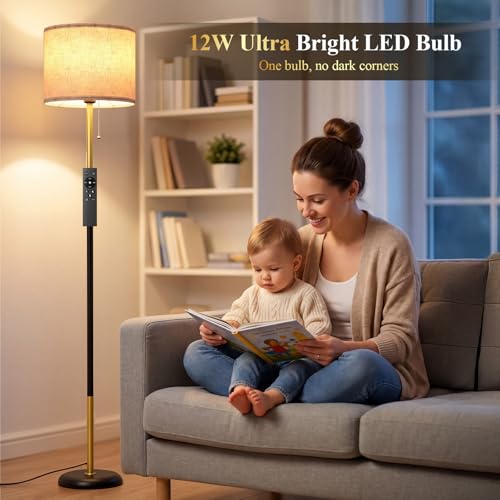 Lámpara de pie para oficina que reduce la fatiga visual con luz regulable 5