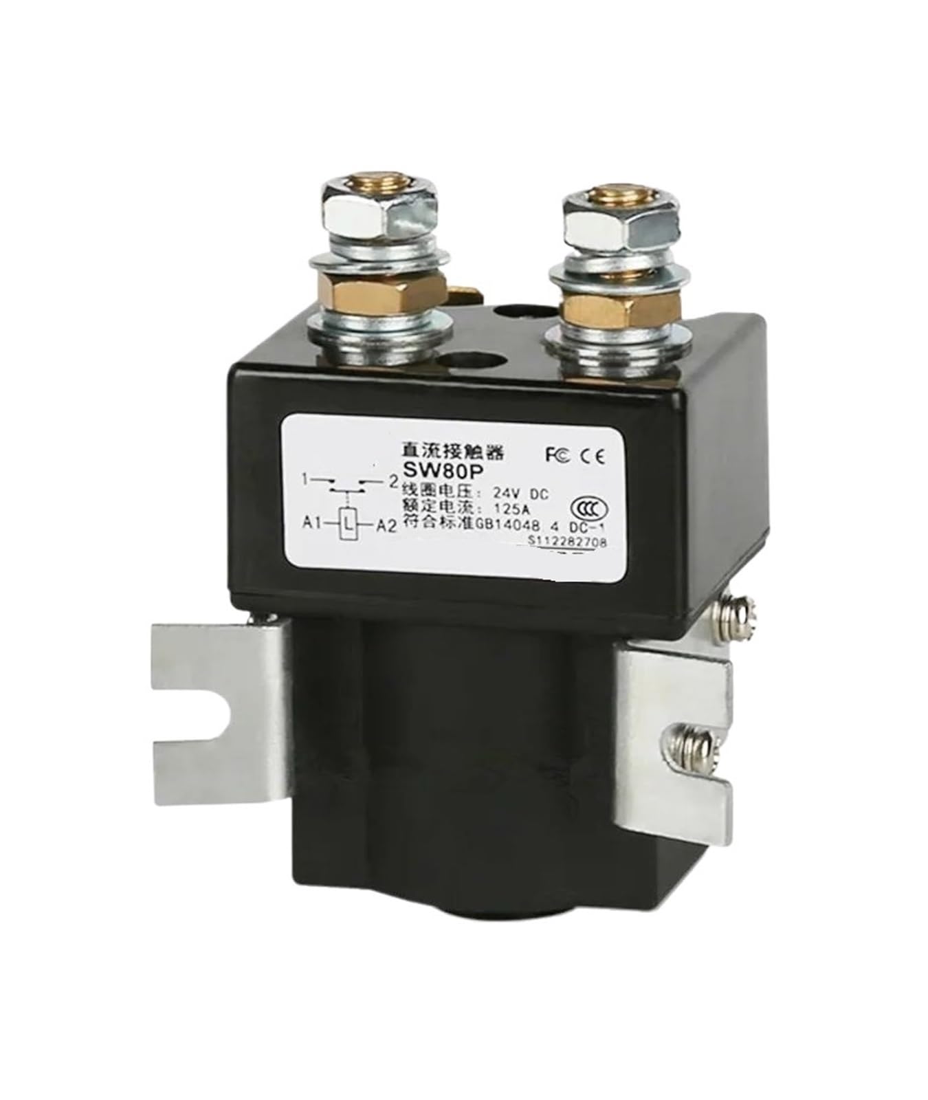 TPKMVGAP SW80 SW80P CZW100A CZWP100A ZJW100A DC 12V 24V 36V 48V 60V 72V 84V 1NO DC Contactor(SW80P,48V)