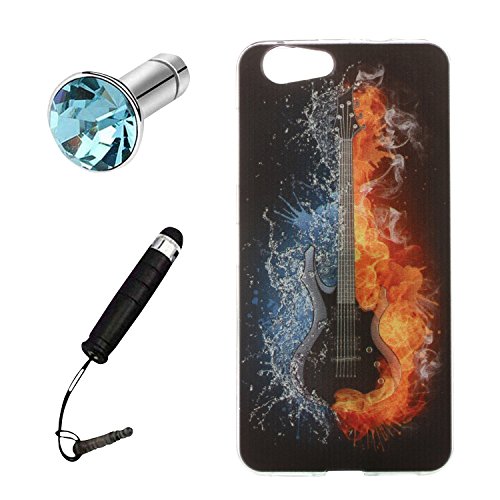 Lusee® Custodia in Silicone Caso per Orange Dive