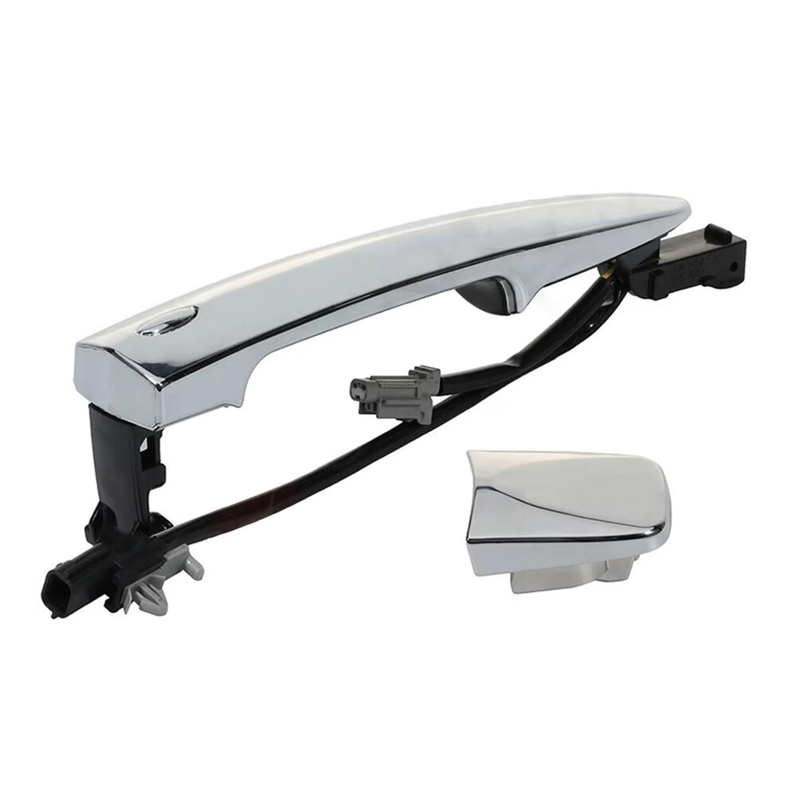 BYSKJZ Car Exterior Door Handle for Nissan for Teana for Leaf for Maxima for Murano for Sentra 826469N00A 806469N00A 806451AA0A Chrome Exterior Door Handle(Front,Right)