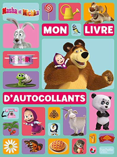 Mon livre d'autocollants Masha et Michka