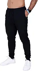Calça Moletom Com Bolso Jogger Skinny Slim Masculino Adulto