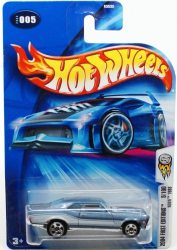 Hot Wheels 2004 First Editions #5 Nova 1968 Super Sport Tampo #2004-5 Collectible Collector Car Mattel 1:64 Scale Collectible Die Cast Car