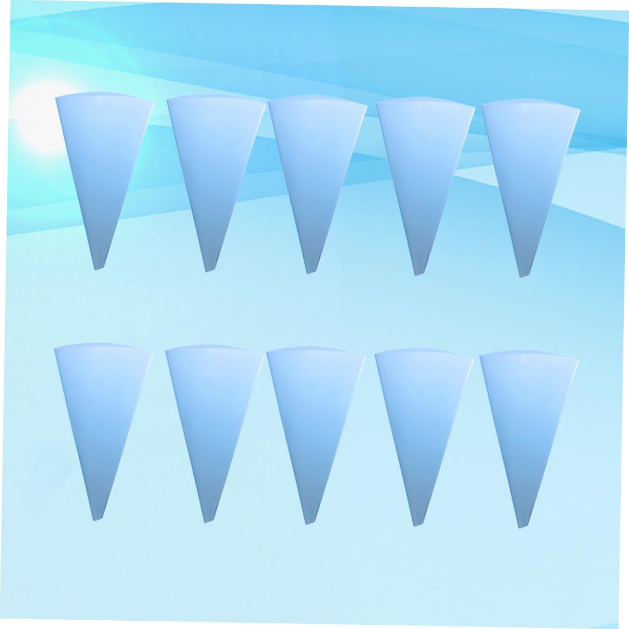 10 Pack 14 Inch EVA Pastry Bags for Cake Decorating