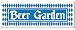 Beer Garden Sign Banner Party Accessory (1 count) (1/Pkg)