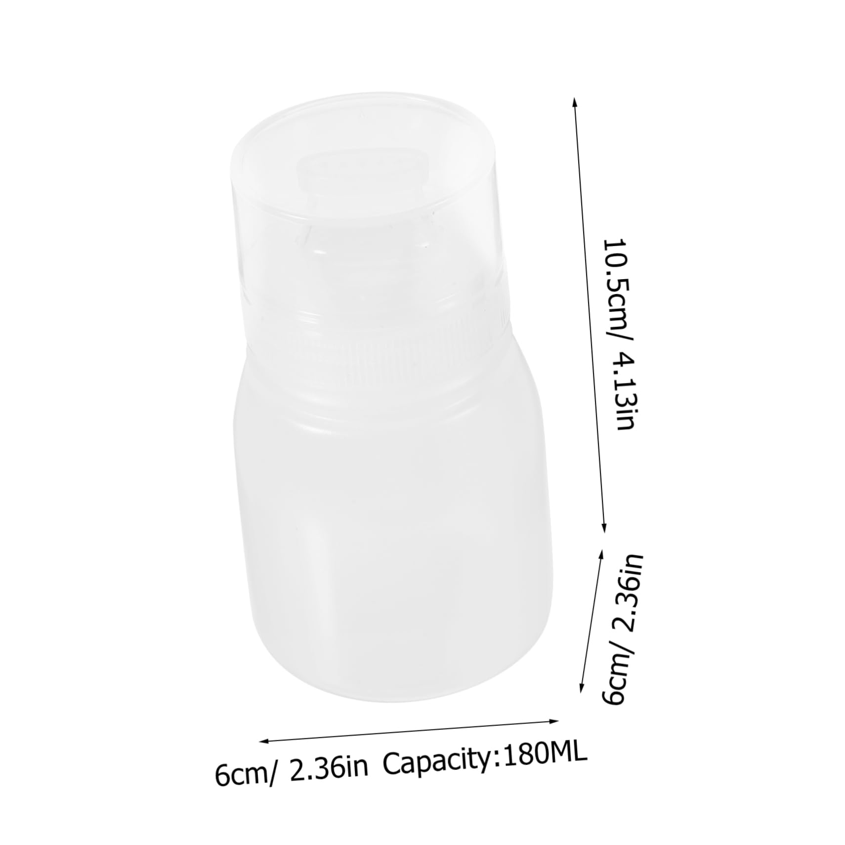 CIYODO 6pcs Kitchen Squeeze Bottle Mustard Bottles Sauce Containers Honey Squeeze Bottle Small Condiment Bottles Salad Dressing Bottle Condiment Containers Squeeze Bottles Pp Transparent