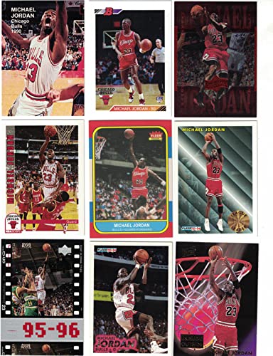 Michael Jordan Basketball Cards/Lot of (12) Different Basketball Cards Featuring Michael Jordan!...