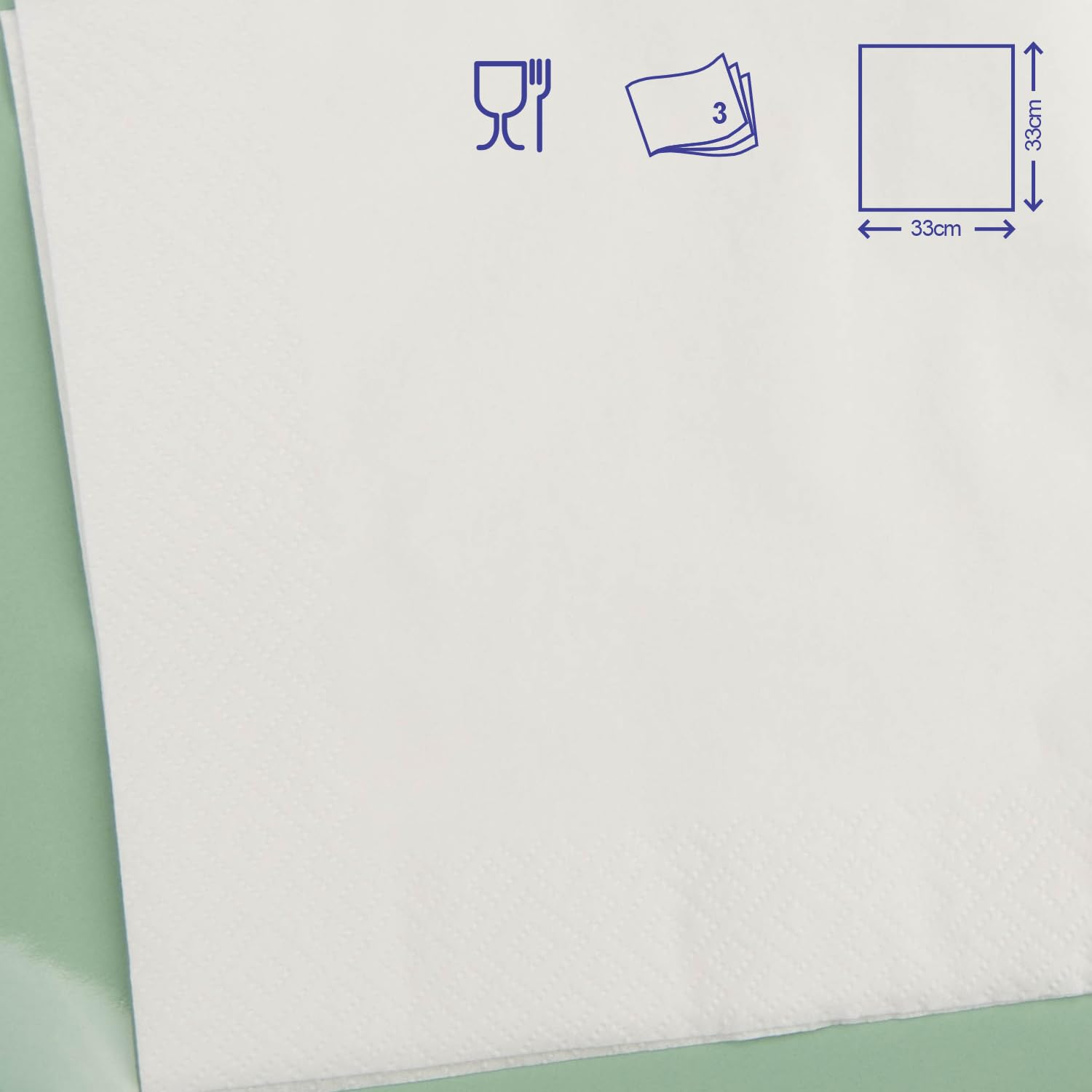 Renova Servilletas De Papel Art De La Table - 50 Servilletas Premium 3 Capas