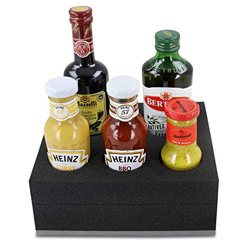 HeoSolution 2110 Support à vinaigre/huile et sauce pour caravanes et bateaux Cover