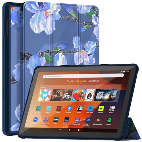 Étui en cuir fleur de qualité supérieure avec coque de protection en TPU